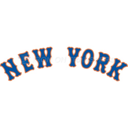New York Mets Iron-on Stickers (Heat Transfers)NO.1752